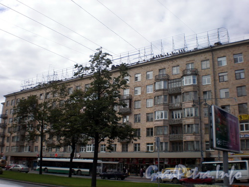 Московский пр., д. 197, фасад здания по Московскому проспекту. Фото 2008 г.