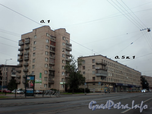 Среднеохтинский пр., д. 3 к. 1 и Шепетовская ул., д. 1, Фото 2008 г.