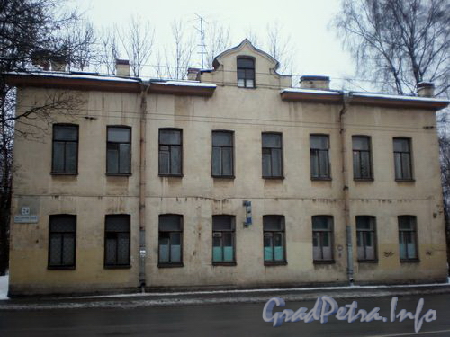 Волковский пр., д. 24. Фасад по Волковскому проспекту. Январь 2009 г.