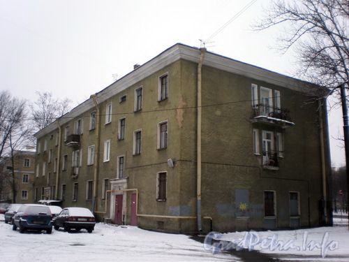 Волковский пр., д. 26. Вид здания со двора. Январь 2009 г.
