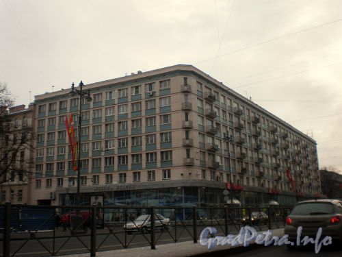 Московский проспект, д. 86. Общий вид здания. Ноябрь 2008 г.