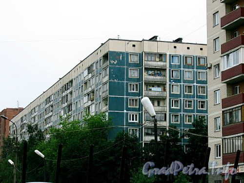 Северный пр., д. 8, корп. 1. Фрагмент фасада жилого дома. Фото июнь 2009 г.