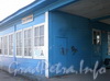 Коломяжский пр., д. 6. Здание вокзала ж/д станции «Новая деревня». Фрагмент. Фото апрель 2010 г.