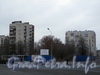 Начало строительства новой поликлиники на пересечение ул. Ленсовета и пр. Юрия Гагарина. Фото 25 ноября 2011 г.