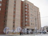 Пр. Ветеранов,160. Лицевой фасад жилого дома со стороны проспекта Ветеранов. Фото январь 2012 г.
