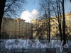 Пр. Стачек, дом 67, корп. 4 и 8. Двор между корпусами жилого здания. Фото февраль 2012 г.