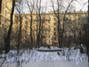 Пр. Стачек, дом 67, корп. 1. Вид на фонтан и корпус 1. Фото февраль 2012 г.