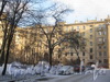 Пр. Стачек, дом 67, корп. 1. Фасад со стороны 7 корпуса. Фото февраль 2012 г.