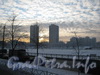 Пр. Маршала Жукова, дом 48. корп. 1. Вид на новые высотки от Петергофского шоссе. Фото февраль 2012 г.