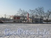 Народного ополчения, дом 80. Автозаправочная станция «Лукойл». Вид со стороны дома 241 корпус 1. Фото февраль 2012 г.
