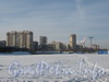 Вид в сторону домов 15 по пр. Пятилеток. Фото февраль 2012 г. от автостоянки на Российском пр., 3А