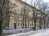 Пр. Стачек, дом 67, корп. 4. Общий вид со стороны трамвайной остановки напротив дома 7 по Кронштадтской ул. Фото март 2012 г.