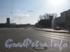 Перспектива пр. Стачек от Тракторной ул. в сторону ул. Трефолева. Фото март 2012 г.