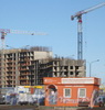 Пр. Кузнецова, дом 11, корпус 1. Общий вид строящегося здания со стороны Ленинского пр. Фото март 2012 г.