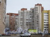 Ленинский пр., дом 95, корпус 1. Общий вид со стороны дома 97 корпус 3. Фото март 2012 г.