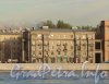 Малоохтинский пр., дом 92. Общий вид здания с левого берега Невы. Фото октябрь 2012 г.