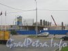 Пр. Маршала Жукова, дом 21, литера А. Общий вид на строящееся здание с пр. Маршала Жукова. Фото 5 октября 2012 г.