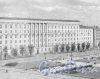 Пр. Стачек, дом 16. Общий вид здания. Фотоальбом «Ленинград», 1959 г.