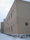Пр. Народного ополчения, дом 207, корпус 1. Фрагмент здания со стороны двора. Фото 6 января 2013 г.