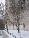 Пр. Прсвещения, дом 62. Фрагмент здания. Общий вид с нечётной стороны ул. Руднева. Фото 25 января 2013 г.