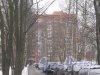 Пр. Луначарского, дом 112, корпус 2. Общий вид со стороны дома 8 по Лужской ул. Фото 30 января 2013 г.
