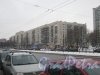 Гражданский пр., дом 114, корпус 1. Общий вид здания с Киришской ул. Фото 30 января 2013 г.