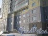 Ленинский пр., дом 55, корпус 1, литера А. Фрагмент здания со строны проезда параллельно нечётной стороне ул. Доблести. Фото 28 января 2013 г.