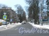 Перспектива Удельного проспекта  от Поклонногорской улицы. Фото февраль 2013 г.
