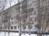 Гражданский пр., дом 107, корпус 3. Общий вид фасада здания со стороны дома 4 корпус 1 по ул. Черкасова. Фото 30 января 2013 г.