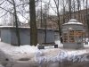 Тихорецкий пр., дома 22а (киоск и гараж). Общий вид с Зелёной ул. Фото 8 февраля 2013 г.