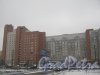 Ленинский пр., дом 95, корпус 1. Общий вид левой части фасада со стороны дома 94, литера А. Фото 1 марта 2013 г.
