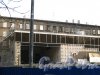 Пр. Юрия Гагарина, дом 7. Северная часть стилобата жилого комплекса «Космос» со стороны Благодатной улицы . Фото 23 марта 2013 г.