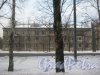 Тихорецкий пр., дом 18. Фрагмент здания со стороны дома 15 корпус 1. Фото 17 февраля 2013 г.