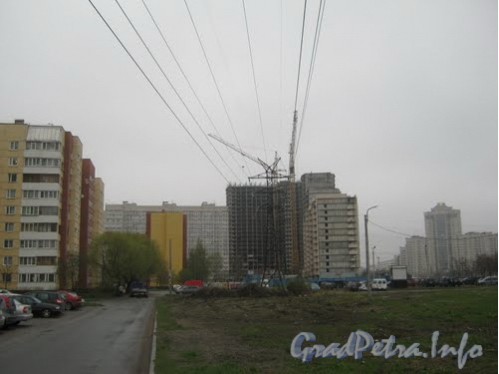 Вид на пр. Маршала Жукова дома 41-45 от ул. Маршала Захарова. Фото 2010 г.