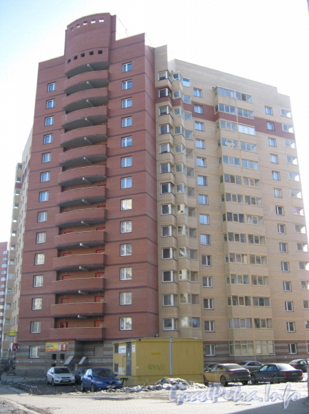 Ленинский пр., дом 77 корпус 2. Общий вид здания со стороны дома 77 корпус 2. Фото март 2012 г.