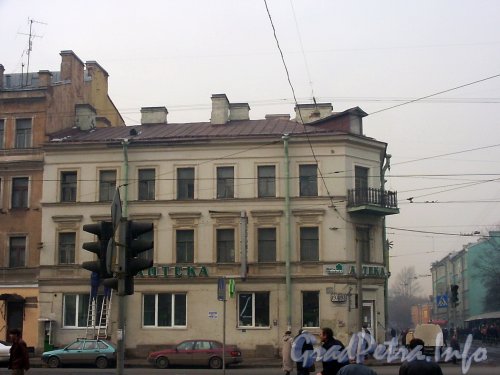 Лиговский пр., дом 193. Общий вид здания. Фото март 2004 года.