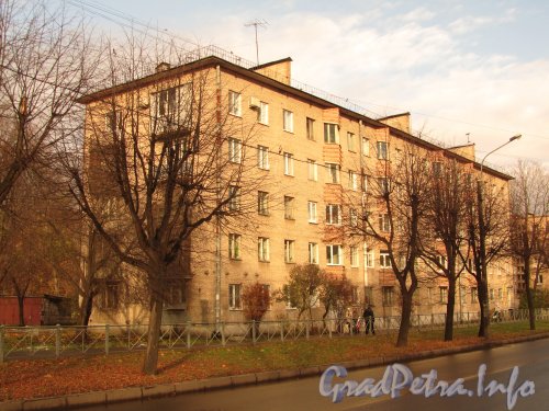 Пр. Елизарова, дом 23. Общий вид жилого дома. Фото октябрь 2012 г.
