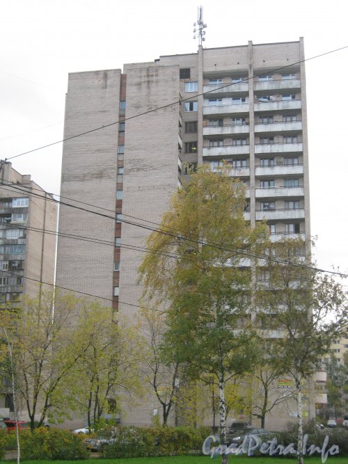 Пр. Маршала Жукова, дом 24. Общий вид. Фото 19 октября 2012 г.