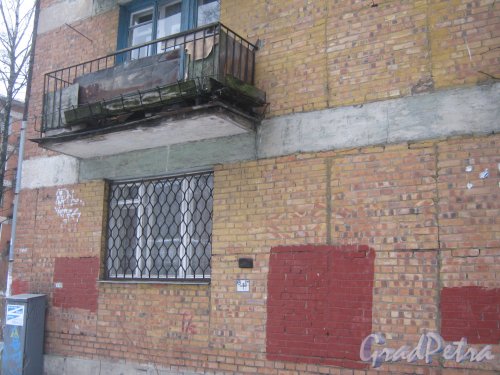 Светлановский пр., дом 59. Общий вид со стороны Зелёной ул. Фото 8 февраля 2013 г.