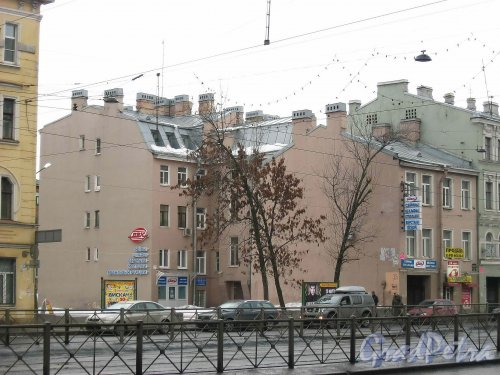 Лиговский проспект, дом 210. Общий вид здания. Фото 6 февраля 2013 г.