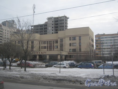 Пр. Энгельса, дом 117. Общий вид здания. Фото март 2013 г.
