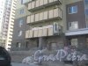 Ленинский пр., дом 53 (ориентировочный адрес). Фрагмент фасада строящегося дома. Фото 30 мая 2013 г.