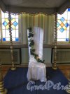 Лермонтовский пр., д. 2. Большая хоральная синагога. Венчальный зал. Место для невесты. Фото апрель 2013 г.