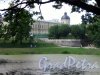 Красноармейский пр. (Гатчина), д. 1. Вид на Дворец со стороны Карпина пруда. Фото июль 2006 г.