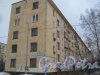 Ленинский пр., дом 121, корпус 2. Фрагмент здания со стороны дома 119, корпус 5. Фото 12 января 2014 г.