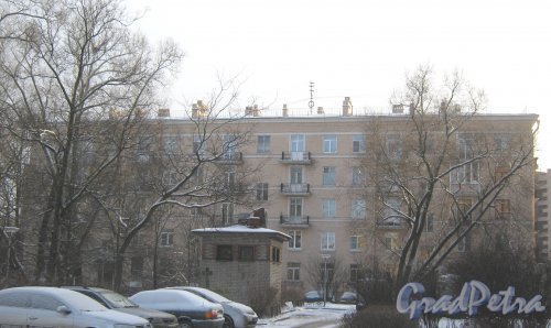 Микрорайон «Форели», пр. Стачек, дом 154. Вид со стороны дома 164. Фото январь 2014 г.