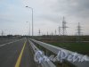 Петродворцовый р-н, Ропшинское шоссе в районе пересечения с КАД. Вид в сторону Петергофа. Фото июль 2011 г.