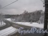 Курортный р-н, пос. Серово, Приморское шоссе. Вид с бывшего поста ДПС в сторону Средневыборгского шоссе. Фото 7 декабря 2013 г.