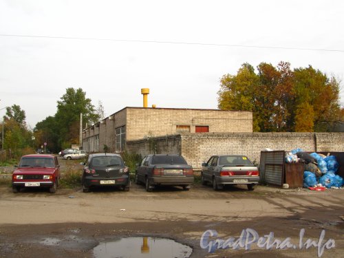 Глухоозерское шоссе, дом 42. Корпус по улице Книпович. Фото сентябрь 2012 года.