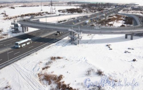 Проект развязки Московского шоссе с Колпинским шоссе.